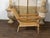 Wood Early 20th Century Anglo-Indian Inlaid Plantation Chair with Scrolling Foliage and Extending Arms For Sale - Image 7 of 12