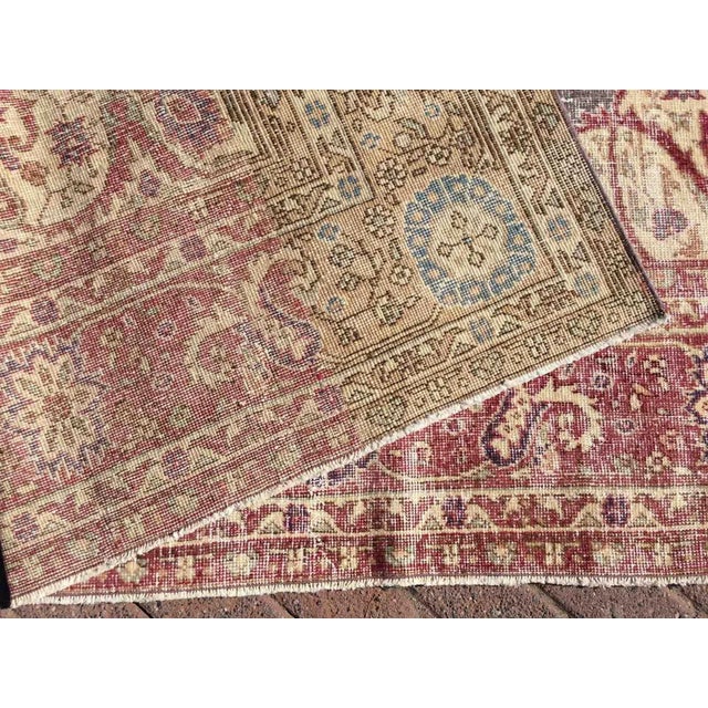 Famous Vintage Oversize OUshak Rug - 95" X 142" For Sale - Image 12 of 13