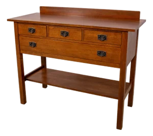 Stickley Mission Oak Arts & Crafts 4 Drawer Server Buffet