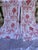 Vintage 1980s Laura Ashley Red Toile Flower Bouquet Curtains- a Pair For Sale In Miami - Image 6 of 12