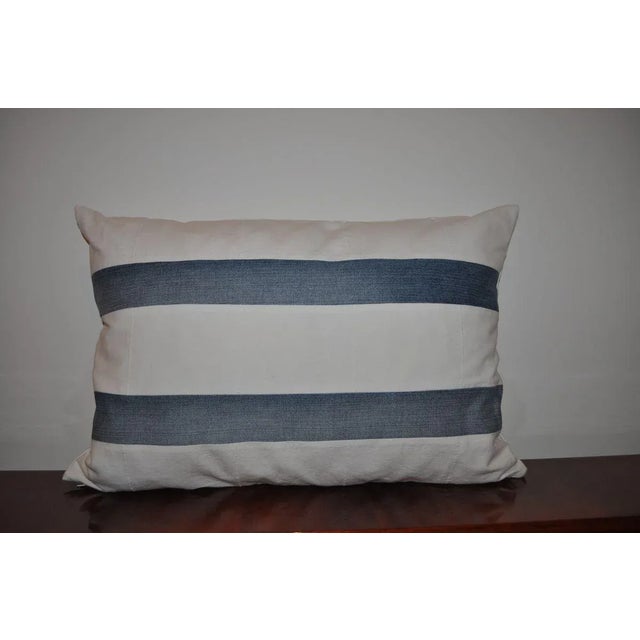 Vintage Striped Cushions, Set of 2 For Sale - Image 4 of 6