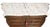 Brown Vintage French Style Japanese Tansu Painted Bronze & Marble Top Commode Dresser For Sale - Image 8 of 18