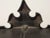 Antique 1850's Mantle Cast Iron Clock For Sale - Image 10 of 13