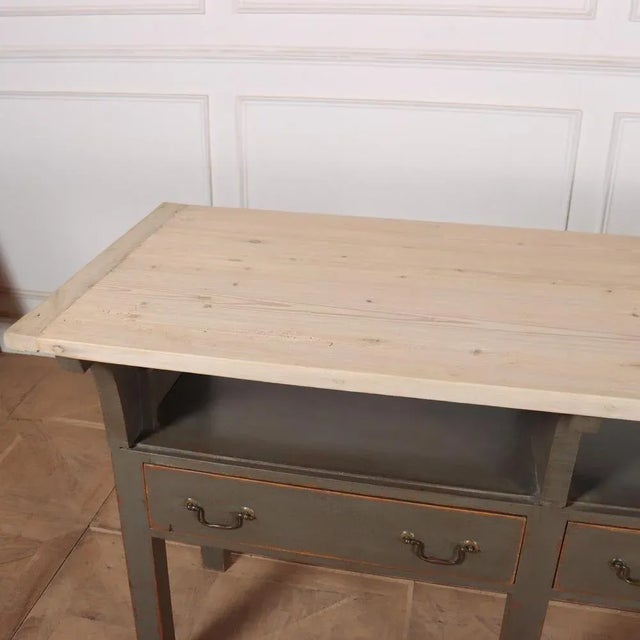 Vintage English Painted Server For Sale - Image 5 of 8