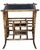 Chinoiserie Antique Regency Style Chinoiserie Bamboo Side Table Magazine Rack For Sale - Image 3 of 3