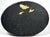 Black Mid 20th Century Folk Art Hand Painted Christmas Box: Happy Holidays Decor For Sale - Image 8 of 10
