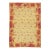 Vintage French Style Needlepoint Yellow Wool Rug With Chinoiserie Toile Border For Sale