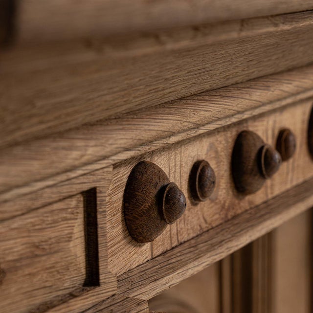 19th Century France Renaissance Amber Wood Console Table For Sale - Image 10 of 11