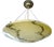 Large Art Deco Pendant Light in Marble Glass, 1930s For Sale