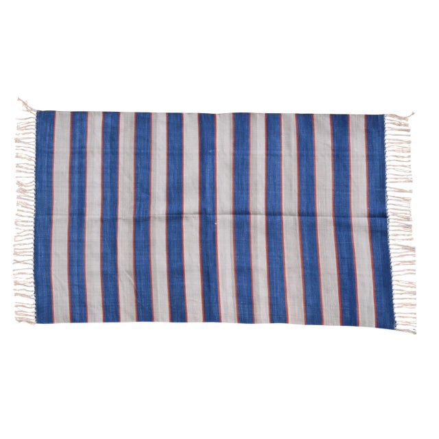 Lichen Rug, 10x14, Light Gray & Blue For Sale