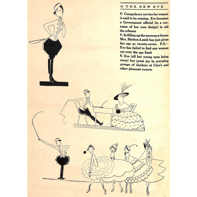 1910s "The New Eve" 1917 Fish For Sale - Image 5 of 10
