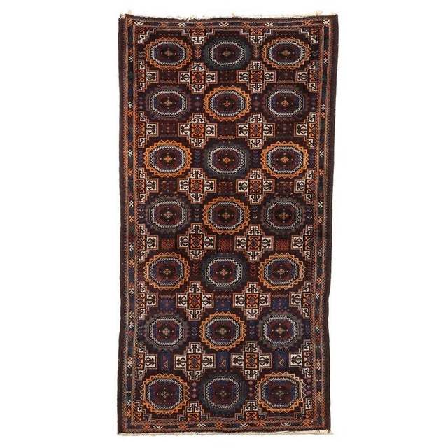 Textile Middle Eastern Baluchi Rug For Sale - Image 7 of 8