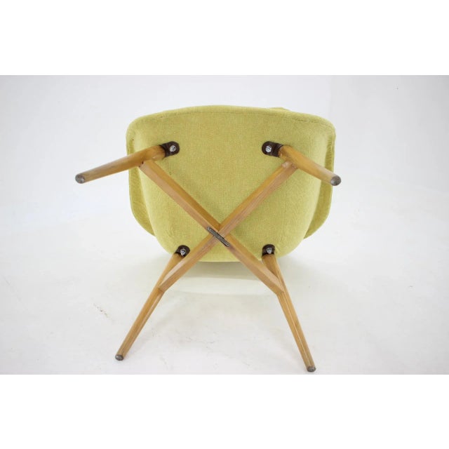 Shell Chair from Miroslav Navratil, Czechoslovakia, 1960s For Sale - Image 9 of 10
