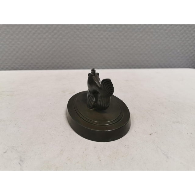 Letterweight in Bronze by Just Andersen, 1920s For Sale - Image 4 of 9