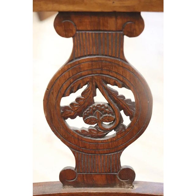 Armchair in Walnut, Late 18th Century For Sale - Image 5 of 9