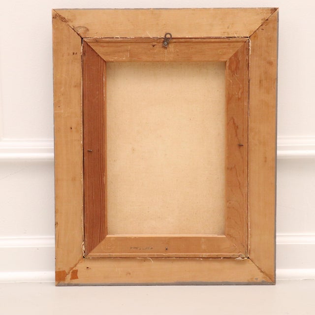 Signed Original Oil Portrait of Bearded Gentleman with Red Hat For Sale In Tampa - Image 6 of 6