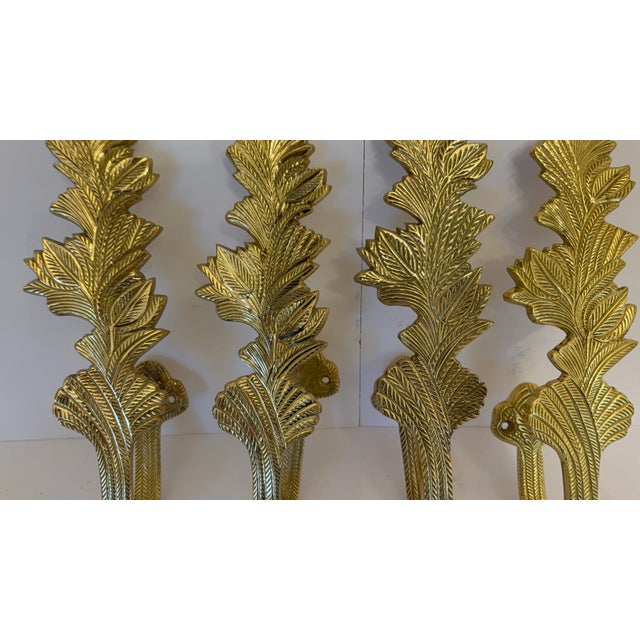 Vintage Hollywood Regency Curtain Tie Backs - Set of 6 For Sale In Boise - Image 6 of 7