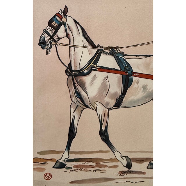 A striking chromolithograph from Country Carts Series No. 1, created by celebrated American illustrator Edward Penfield...