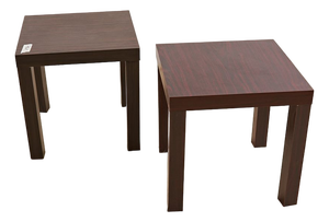 Vintage Laminated Wood Coffee Tables, Set of 2