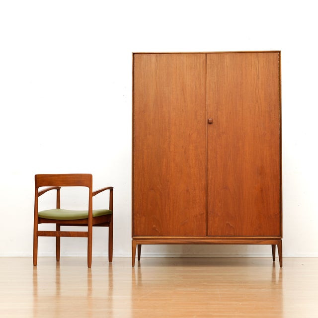 Brown Large Mid Century Armoire by McIntosh of Kirkcaldy For Sale - Image 8 of 10