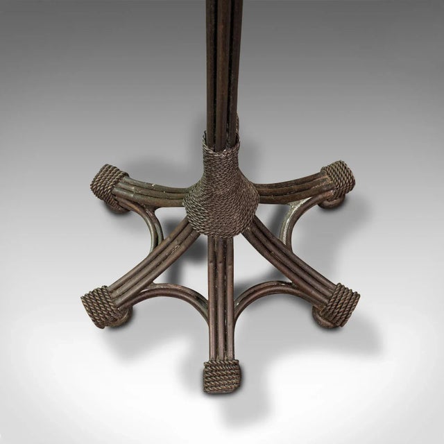 1960s Vintage English Brass Decorative Torchere For Sale - Image 9 of 13