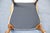 High End Vintage Solid Cherry Traditional Georgian White Upholstered High Back Dining Arm Chair For Sale - Image 9 of 9