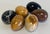 Mid 20th Century Vintage Polished Stone Eggs, Set of 6 For Sale - Image 5 of 7
