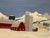 Folk Art Pair Signed 2002 American Folk Art Farm Landscape Paintings Red Barns For Sale - Image 3 of 14