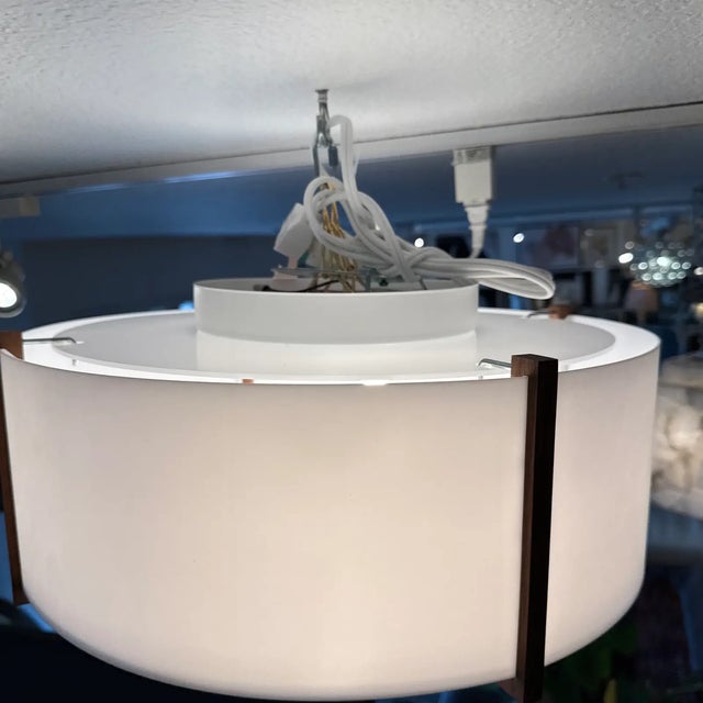 Wood Nick Sheridan for Cerno Plura Flushmount For Sale - Image 7 of 12