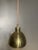 Golden Metal Lamps, 1980, Set of 2 For Sale - Image 6 of 9