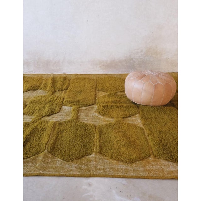 Handwoven Moroccan Modern Wool Rug - 9.8 X 7.7 Ft For Sale - Image 4 of 8