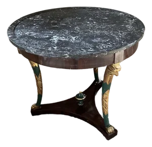 Early 19th Century French Round Güeridon Table Epoque Empire/ Restauration