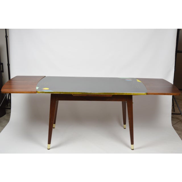 Metal Vintage Extendable Table, 1960s For Sale - Image 7 of 17