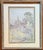 American Walter Shirlaw (Scottish-American 1838 – 1909) Antique 19th Century Mixed Media Watercolor Painting and Pencil Drawing of a Country Landscape For Sale - Image 3 of 10