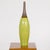 Early 21st Century Artisan Handmade Lime Green Glazed Ceramic Vase with Brown Neck For Sale - Image 11 of 12