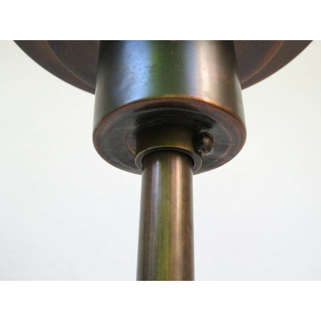 Glass and Copper Pendant Light from Philips, 1930s For Sale - Image 16 of 18