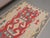 Red 1970s Vintage Handmade Wool Cotton Red Area Rug For Sale - Image 8 of 11