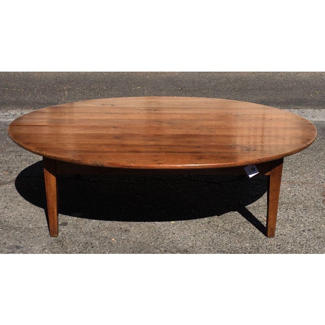 Antique Cherry Wood French Country Coffee Table Chairish