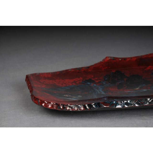 Large Artists Bowl by Duilio Barnabe, Dubé for Fontana Arte, Italy For Sale - Image 17 of 18