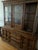 Mid-Century Modern 1960s Mid-Century Solid Wood Oak China Cabinet Hutch For Sale - Image 3 of 4