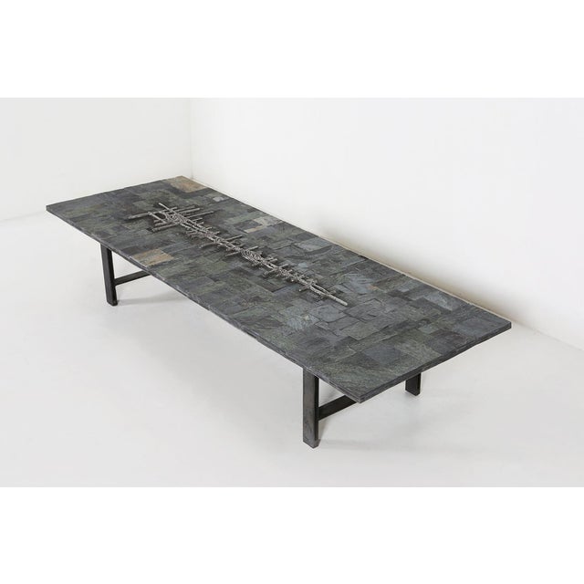 Brutalist Brazilian Stone Coffee Table by Pia Manu, 1960 For Sale - Image 15 of 15