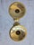Mid-Century Modern Vintage Indian MCM Solid Brass Candlesticks – 14.5” - Set of 2 For Sale - Image 3 of 6