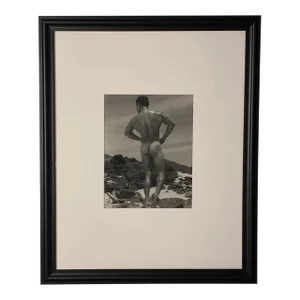 Bruce of La Photograph, Man on a Beach, Circa 1940