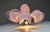 Vintage Italian Murano Wall Lights with Pink Lattimo Glass Petals in the manner of Mazzega, 1990, Set of 2 For Sale - Image 4 of 18