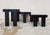 Wood Mid-Century Modern Nesting Tables attributed to Gianfranco Frattini, Yugoslavia, 1960s, Set of 3 For Sale - Image 7 of 11