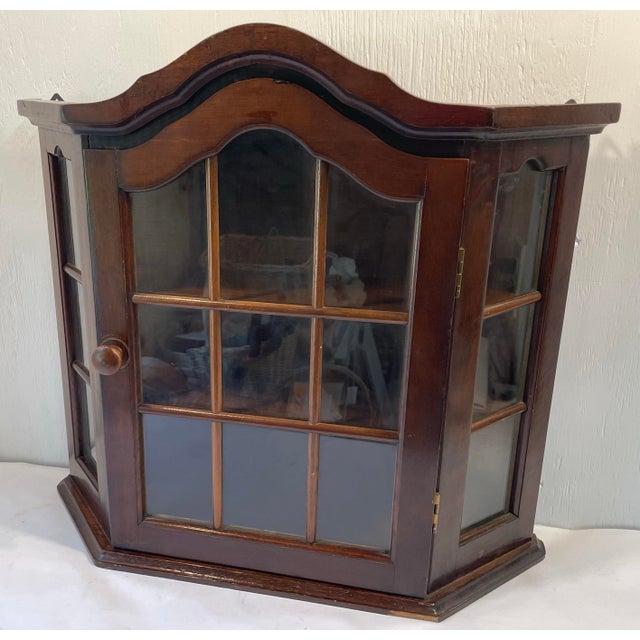 Early 20th Century Vintage Dutch Wall Cabinet For Sale - Image 5 of 12