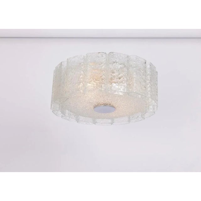 Glass Tubes Flush Mount by Doria, Germany, 1960s For Sale - Image 6 of 11
