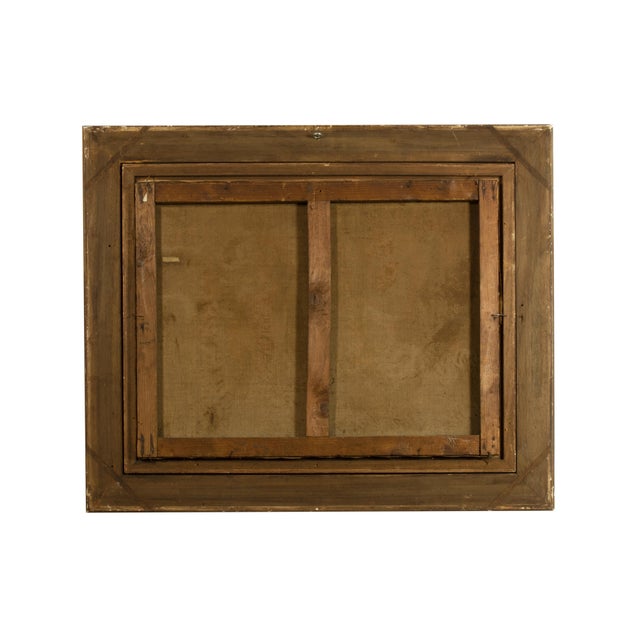 Green and Brown Landscape, 20th Century, Oil on Canvas, Framed For Sale - Image 4 of 5