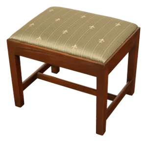 Kittinger Williamsburg Adaptation Mahogany Footstool