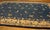 1900 - 1909 1900s Blue Traditional Floral Deco Antique Peking Chinese Knotted Wool Rug For Sale - Image 5 of 10